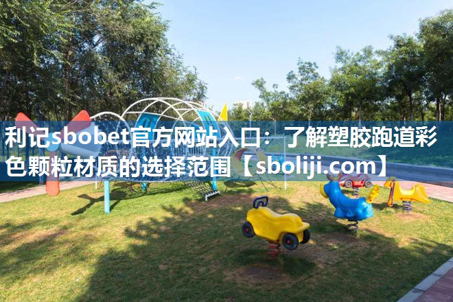 利记sbobet官方网站入口：了解塑胶跑道彩色颗粒材质的选择范围